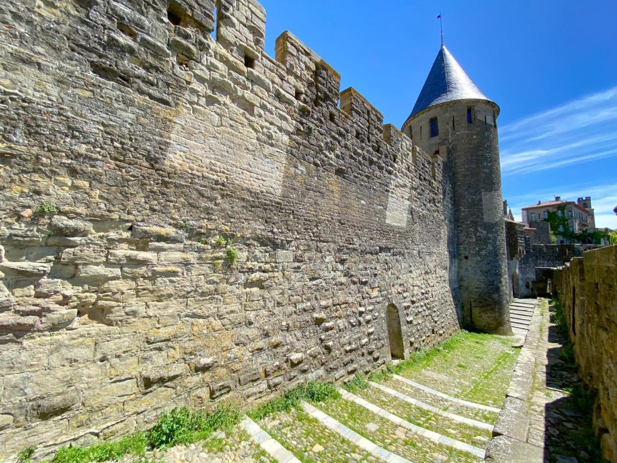 Tout Confort ! Climatisation, Calme, Piscine, Parking Gratuit, Terrasse, Wifi Carcassonne Exterior foto